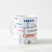 オーダーメイド コーヒーマグカップ (正面左)