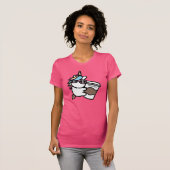 オーダーメイド コーヒー+ユニコーンTシャツ Tシャツ (正面フル)