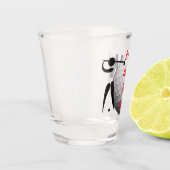 オーダーメイド ゴルフボール 似顔絵 ショットグラス (左)