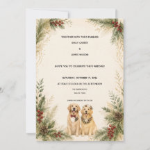 オーダーメイド ゴールデンレトリバー クリスマス 結婚式