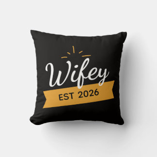 オーダーメイド ゴールド ブライド Wifey クッション