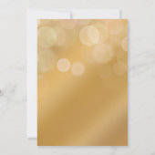 オーダーメイド ゴールド 50周年 結婚記念日 パーティー セーブザデート (裏面)