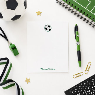 オーダーメイド サッカーボール ノートカード