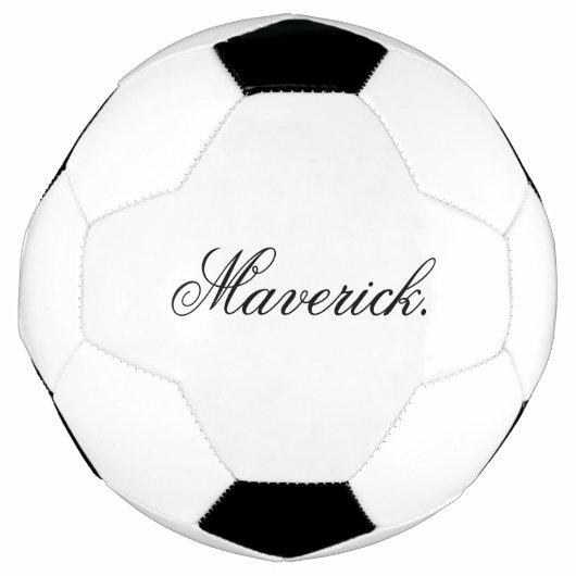 オーダーメイド サッカーボール 名前入り (正面)