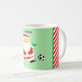 オーダーメイド サッカー クリスマス コレクション コーヒーマグカップ