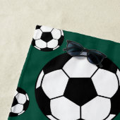 オーダーメイド サッカー スポーツ サマー ビーチタオル (インサイチュ)