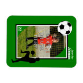 オーダーメイド サッカー マグネット (横)