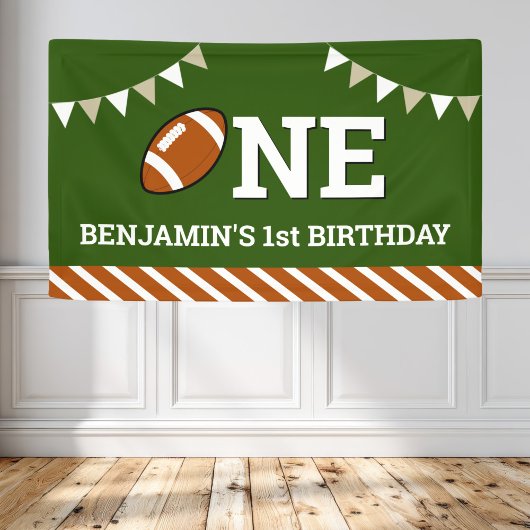 オーダーメイド サッカー 1歳の誕生日パーティー 横断幕