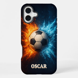 オーダーメイド サッカー iPhone 16 Plus カバー