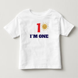 オーダーメイド サン 誕生日Tシャツ – カスタムナンバー トドラーTシャツ