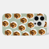 オーダーメイド サージブルー ペット 写真 Case-Mate iPhoneケース (裏面 (横))