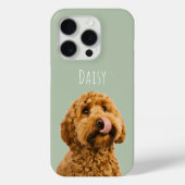 オーダーメイド サージブルー 犬の写真  Case-Mate iPhoneケース (裏面)