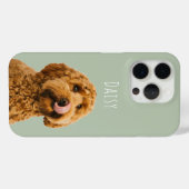 オーダーメイド サージブルー 犬の写真  Case-Mate iPhoneケース (裏面 (横))