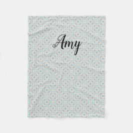 オーダーメイド シェルパターン フリース ブランケット