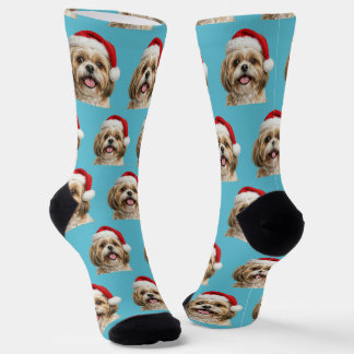 オーダーメイド シツズー クリスマス ソックス