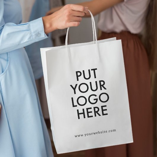 オーダーメイド、ショッピング ミディアムペーパーバッグ