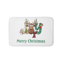 オーダーメイド ジョイ トナカイ 楽しい クリスマス ホリデー