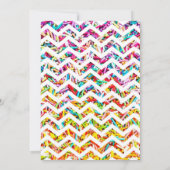 オーダーメイド スウィート レベッカ キャンディー ベイビー シャワーの招待状 招待状 (裏面)