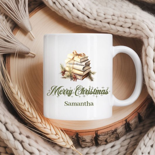 オーダーメイド スカンジナビア風 クリスマス 名前入り コーヒーマグ コーヒーマグカップ