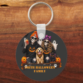 オーダーメイド スケルトン ハロウィン おばけTシャツ キーホルダー