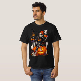 オーダーメイド スケルトン ハロウィン おばけTシャツ Tシャツ