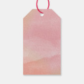 オーダーメイド スタロベリーフェイバータグ:誕生日&ベイビー ギフトタグ (裏面)