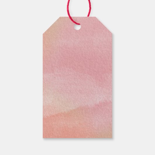 オーダーメイド スタロベリーフェイバータグ:誕生日&ベイビー ギフトタグ (裏面)