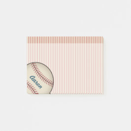 オーダーメイド ストライプ 野球 ポストイット ギフト