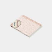 オーダーメイド ストライプ 野球 ポストイット ギフト (アングル)