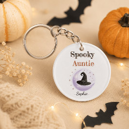 オーダーメイド スプーキーおばさん Halloween Tシャツ キーホルダー