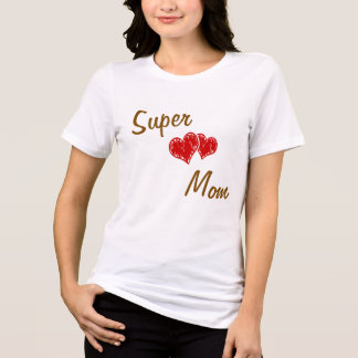 オーダーメイド スーパーママ Tシャツ | カスタムネーム