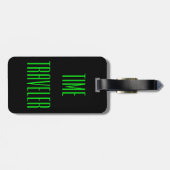 オーダーメイド タイムトラベル荷物タグ ラゲッジタグ (裏面横)