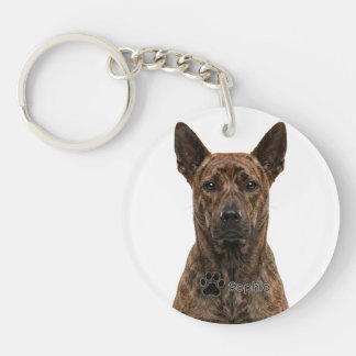 オーダーメイド タイ・リッジバック ブリンドル 犬 キーチェーン