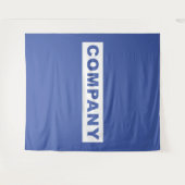 オーダーメイド タペストリー ビジネス ロゴ 会社 (正面(横))