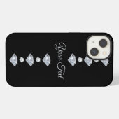 オーダーメイド ダイヤモンド iPhoneケース (裏面横)