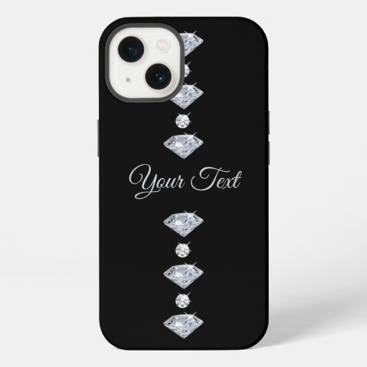 オーダーメイド ダイヤモンド iPhoneケース (裏面)