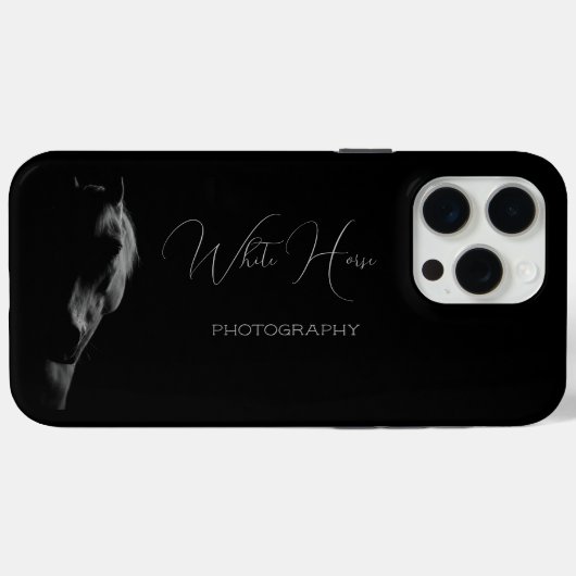 オーダーメイド ダークホース Case-Mate iPhoneケース (裏面 (横))