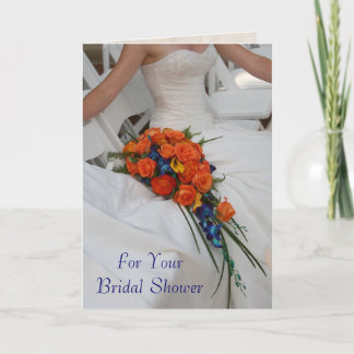 オーダーメイド テキスト ウェディング シャワー ギフト カード