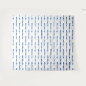 オーダーメイド テキスト ロゴ イベント 背景 ステップ アンド リピート タペストリー (正面(横))