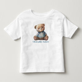 オーダーメイド テディベア 赤ちゃん 男の子 かわいい ギフト トドラーTシャツ