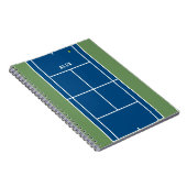 オーダーメイド テニス ギフトノート ノートブック (右側)