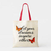 オーダーメイド トートバッグ - 彼女への特別なギフト (裏面)