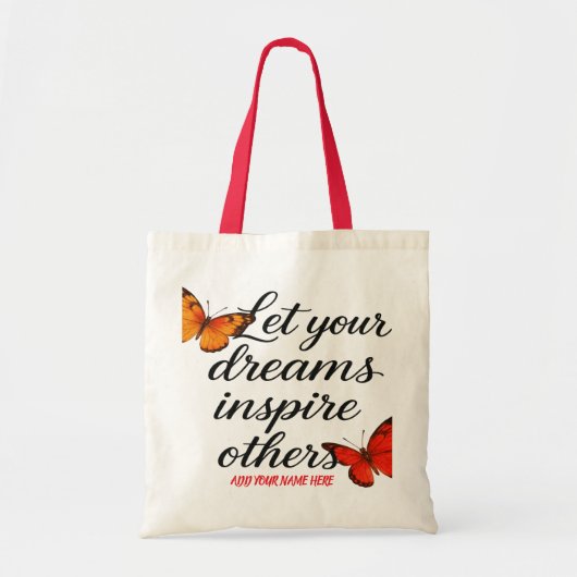 オーダーメイド トートバッグ - 彼女への特別なギフト (正面)