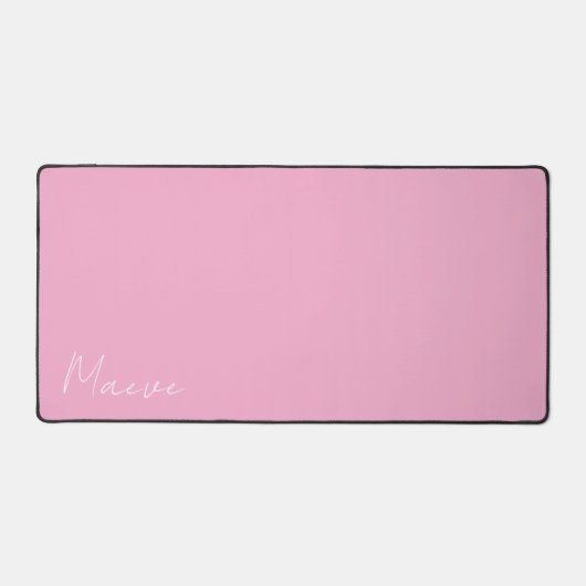 オーダーメイド ネーム デスクマット | 大型マウスパッド (正面)