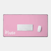 オーダーメイド ネーム デスクマット | 大型マウスパッド (キーボード&マウス)