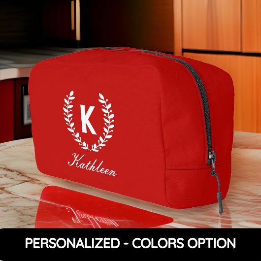 オーダーメイド ネーム メイクバッグ、彼女への誕生日ギフト ドップキット