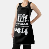 オーダーメイド ネーム 料理 お菓子 クッキング キッチン 食品 調理 エプロン (インサイチュ)