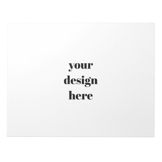 オーダーメイド ノートパッド (正面)