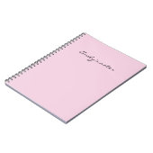 オーダーメイド ノートブック (左側)