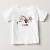 オーダーメイド ハチドリ 赤ちゃん Tシャツ (正面)